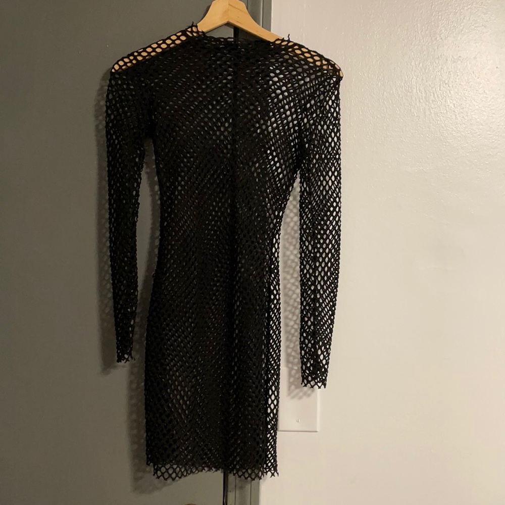 Fishnet dress